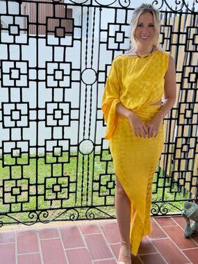 Jen’s Pirate Booty Westminster Dress yellow XS